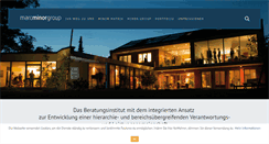 Desktop Screenshot of minor.de